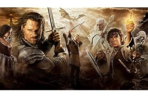 PARTYLANDIA Cialda In Ostia Signore Degli Anelli Decorazioni Torta Per Dischi Commestibile