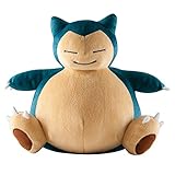 Plüschfigur für Kinder ab 3 Jahren - Pokémon in Originaloptik extra groß - zum Kuscheln/ Spielen oder für Pokémon-Fans als Sammlerstück - lässt nicht nur Kinderaugen leuchten
