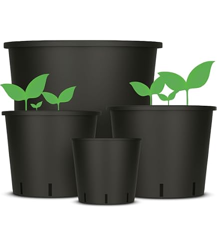 Pot De Fleurs MePla Cilindro – Taupe 20 Cm – Plastique Résistant UV & Intempéries – Avec Trous De Drainage