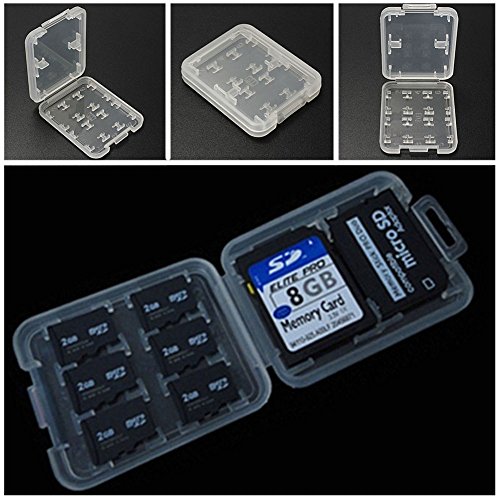 8 Slot SD / Micro SD Speicherkarte Speicher Fall. Festgeldbörse. - 2
