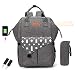 Produktbild mysticall Multifunktionaler Mumienbeutel, USB-Rucksack mit großer Kapazität für die Babypflege - Große Kapazität, elegant und langlebig