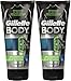 Produktbild Gillette Body transparent Tube Rasiergel 175 ml (2 Pack)
