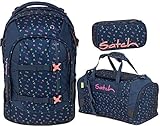 Das Set enthält: Satch Pack Funky Friday 3er Set Schulrucksack, Sporttasche & Schlamperbox
