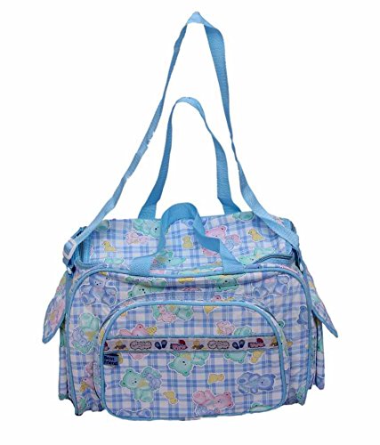 Kuber IndustriesRexine 50 cms White Baby Bag (KI0203)