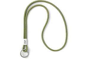 COPENHAGEN DESIGN Pantone Diseño de llavero Key Chain Long, Green 15 – 0343, Verde