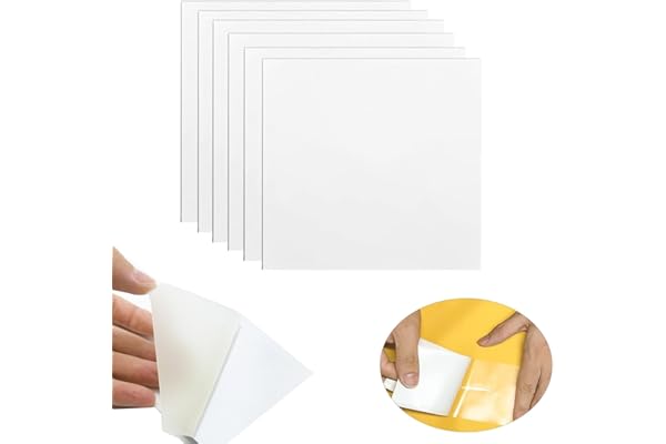 KAIHENG Kit de réparation 6PCS gonflables Auto-adhésifs en TPU imperméable pour Piscine Gonflable, Convient pour Les Jouets gonflables, Les Matelas pneumatiques, Les piscines flottantes 8.8 x 8.8cm