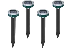 MERWLUKT Maulwurf Vertreiber 4PCS