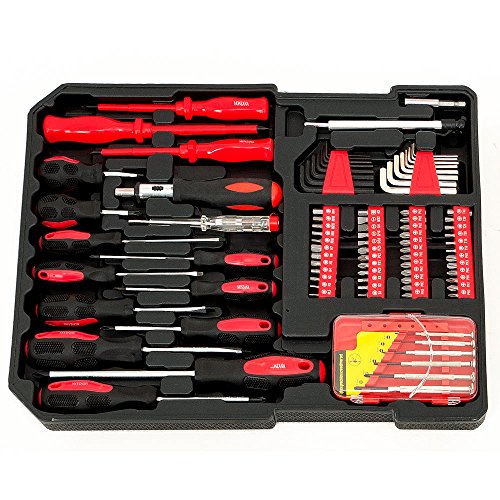 Monzana® Werkzeugkoffer 629tlg ✔ abschließbar ✔ Aluminium Rollkoffer ✔ inkl. vielseitigem Zubehör & Arbeitshandschuhen ✔ Modellauswahl - 4