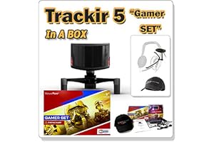 Trackir 5 gamer-set i en låda