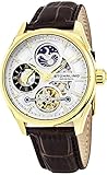 Stuhrling Original Herren Uhr Analog Automatik mit Leder Armband 657Z.03