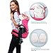 Bebamour Original Comfort Baby Sling Carrier Cotton Baby Carrier with Hood (Green)