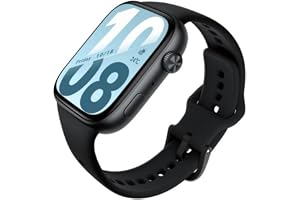 HONOR Watch X5i Smartwatch, 1.97" Thin Bezel AMOLED Display, 21-Day Battery Life, Bluetooth Calling, 109 Sports Modes, Sleep Tracking, 10m Water Resistant, Android & iOS Compatible, Black