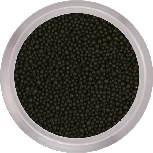 nail perfection BLACK METAL MICRO BEADS for nail art