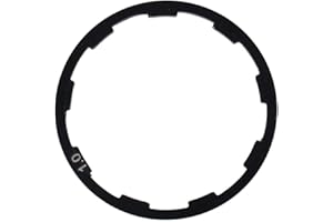 Demeras 3 pièces vélo Volant moyeu entretoise Joint en Alliage d'aluminium vélo Support de pédalier essieu rondelle Joint pour vélo de Route de Montagne