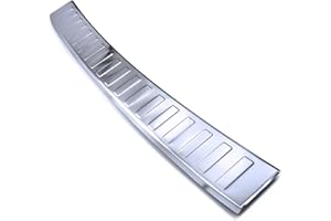 ‎TUNING-ART tuning-art BL969 Ladekantenschutz mit Abkantung für VW Passat B8 Kombi 2019-, Farbe:Silber