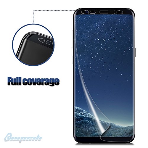 [2 Stück] Samsung Galaxy S8 Schutzfolie, Beyeah Samsung Galaxy S8 Accessories with [Full Coverage] [TPU screen Protector] [Anti-Kratzen] [Anti-Öl] [lebenslange Garantie] - 2