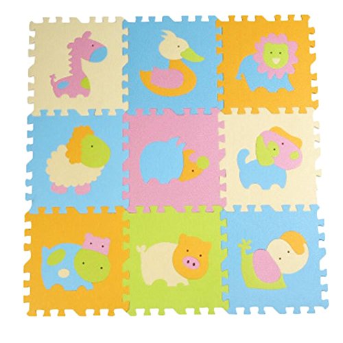 9 Pieces Of Puzzle/Waterproof Foam Mats Kids & Baby Foam Play Mats-04