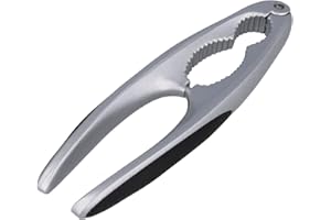 Eurohome Nussknacker mit hochwertiger Beschichtung - Walnussknacker für alle Nussorten - Stabiler Haselnussknacker 15,5 cm für leichtes Knacken - Schalenknacker für die Küche