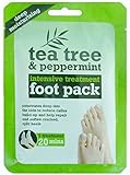 3 x TEA TREE & PEPPERMINT INTENIVE TREATMENT FOOT PACK DEEP MOISTURISING by Tee Tree 3 x TEA TREE & PEPPERMINT INTENIVE TREATMENT FOOT PACK DEEP MOISTURISING by Tee Tree