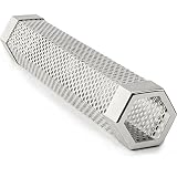 cesta quemador de pellets bricomart ★ Diverso uso - Puede trabajar con todo tipo de parrillas como quemador de gas, carbón, parrillas eléctricas y portátiles, perfecto para fumar y asar en frío. Es maravilloso para cualquier ocasión de fiesta: cumpleaños, Navidad, vacaciones, inauguración de la casa y más. el tubo para fumadores será un regalo perfecto para su picnic al aire libre con su familia y amigos