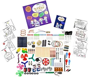 insignia labs - stem ultimate kit | 200+ hours of science & fun activities | stem learning kit for kids 8+ years- Multi color