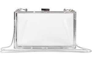 Syrads Bolso de mano de noche para mujer bolso de mano cruzado bolso con cadena