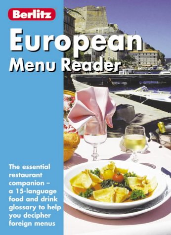 European Berlitz Menu Reader livre