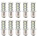 Produktbild EverBright 10er-Pack Superweiß 360Lums 1157 BAY15D 1016 1034 7528 1157A 2057 Basis 18 SMD 5050 LED Ersatz für Auto Glühen Glühbirne Heck hinten Bremse Turn Lampe Stop Backup-Lampe Side Marker Standlicht 12V DC