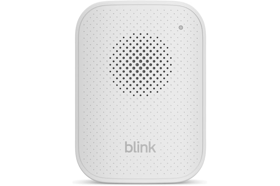 Campanilla Blink (última gen.) | Notificaciones de audio para todos los videotimbres Blink | Diseño integrado | Instalación s