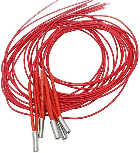 Buynew 3D Printer Prusa Mendel，Brand New Pack Of 5 Reprap 12V 40W 6*20 Ceramic Cartridge Heater