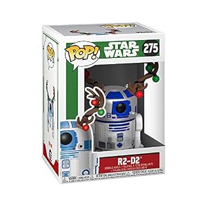 Funko Pop R2-D2 con cuernos de reno (Star Wars 275) - Imagen 3