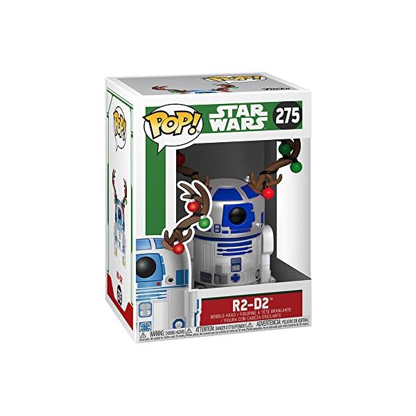 Funko Pop R2-D2 con cuernos de reno (Star Wars 275) Funko Pop Star Wars