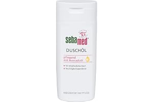 Sebamed duscholja, för skonsam och särskilt vårdande rengöring av känslig och torr hud, med över 50% oljedel*, 200 ml