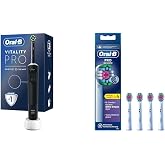 Oral-B Şarjlı/Elektrikli Diş Fır&ccedil;ası Vitality Pro Siyah Koruma ve Temizlik + Oral-B 3D White X-Filament Şarjlı Diş Fır&ccedil;ası Ye