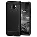 Produktbild HTC U Ultra Hülle, Spigen® [Rugged Armor] Karbon Look [Schwarz] Elastisch Stylisch Soft Flex TPU Silikon Handyhülle Schutz vor Stürzen und Stößen Schutzhülle für HTC U Ultra Case Cover Black (H10CS21367)