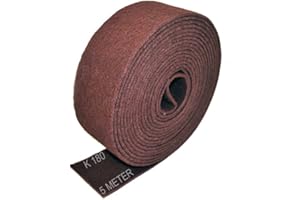 QUANTEX 5 m Schleifvliesrolle Körnung 180 - Schleifvlies, Vlies Rolle, Vliespads, Schleifpad, Polieren.