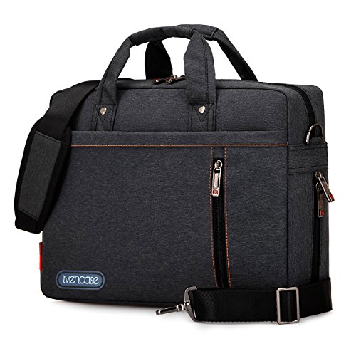 ivencase 13 - 13,3 Zoll Laptop Tasche mit Schultergurt, Hülle Tasche Aktentasche für Laptops / MacBook / Notebook Schwarz