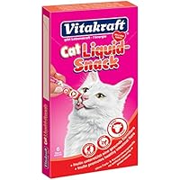 Vitakraft Snacks para gatos Cat Liquid Snack Carne de res - 11 x 90g
