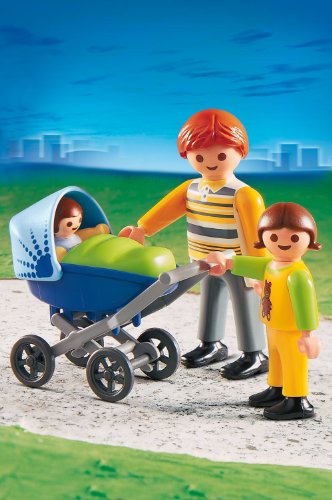 Imagen 1 de Playmobil 626091 - Hospital Papá C/ Carrito Bebé