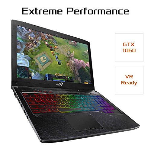 ASUS GL503VM-GZ128T ROG Strix HERO  MOBA Edition  15 6-Inch Gaming Laptop  Intel i5-7300HQ  8 GB RAM  120 Hz 100 Percent sRGB Display  Nvidia GTX 1060