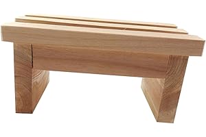 CHILDWEET Taburete De Madera para Niño Niña Y Adultos Escalera Pequeña Reutilizable Banco De Paso Estable Y Duradero para Baño Y Cocina