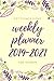 Produktbild GET THINGS DONE 2019 - 2021 WEEKLY PLANNER for 3 Years: Floral Watercolor Wreath Diary for 157 Weeks, Week Per Page for Women