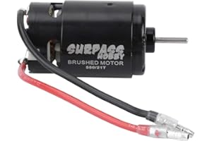 VGEBY1 Motore Auto di Controllo Remoto, Motore Spazzato da 550 Parti del Motore Spazzato per Auto Modello RC(21T)