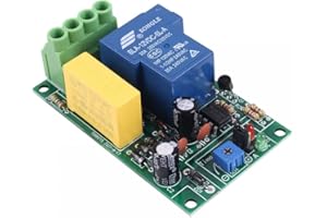 MIOYOOW Modulo Relè di ritardo, Interruttore Relè Timer CA 220V 30A 250s Scheda Controller di Ritardo di Messa Sotto/Off Tensione