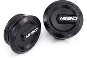 MODEER Para KTM 1290 Super Adventure 2015-2020 1290Super Duke R Marco, tapas de agujero Tapón, marco decorativo Accesorios de motocicleta (negro)