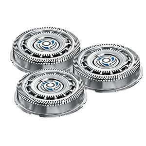 Philips Series 7000 Replacement Shaver Head SH70/50 7000 Series 3 x Rotary Cutting Head - Image 2