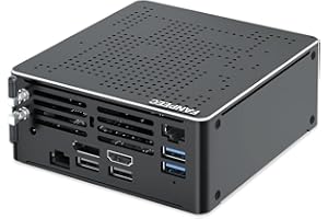 ‎FANPEEC FANPEEC Mini Gaming PC Windows 11 Pro 64GB RAM 1TB SSD 2TB HDD Core i9 10880H 4K HD Graphics 630 Desktop Computer HD+DP Gigabit Ethernet Dual Band WiFi BT4.2 USB3.0+Type C, Game Render HTPC