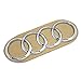 Produktbild Original Audi Ringe Emblem Zeichen Heckklappe Motorhaube Logo chrom