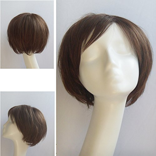 Preisvergleich Produktbild Namecute Kurze Glatt Perücke Natürliche Blond Perücken Pony