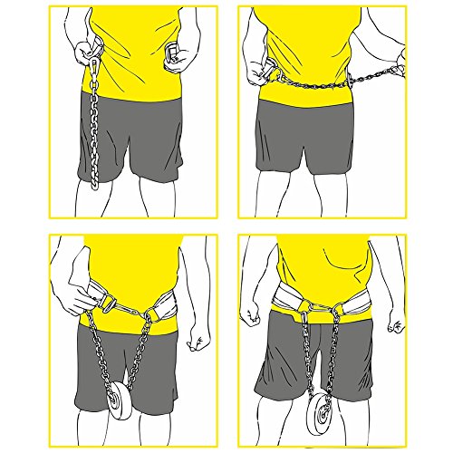 Dip-Gürtel Standard G5-1, Gürtel für Zusätzliches Gewicht bei Klimmzügen & Dips – C.P.Sports - 4